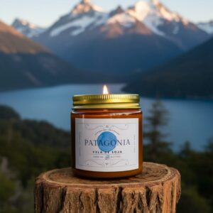 VELA DE SOJA NATURAL "PATAGONIA"
