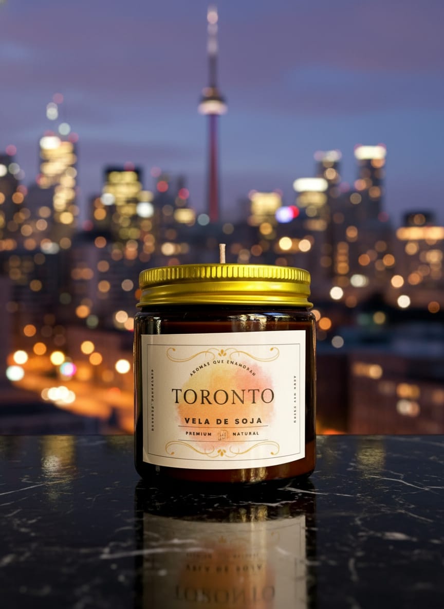 VELA DE SOJA NATURAL "TORONTO"